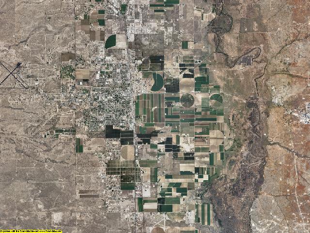 Eddy County, New Mexico aerial photography