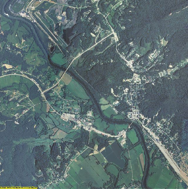 Estill County, Kentucky aerial photography