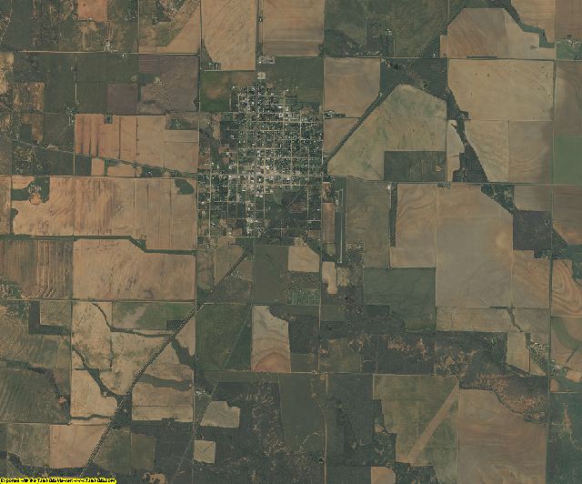 Foard County, Texas aerial photography