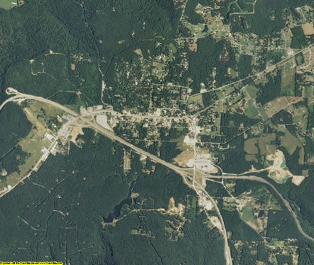 Grundy County, Tennessee aerial photography