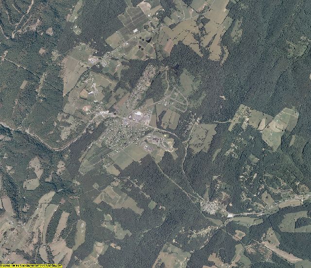 Hampshire County, West Virginia aerial photography