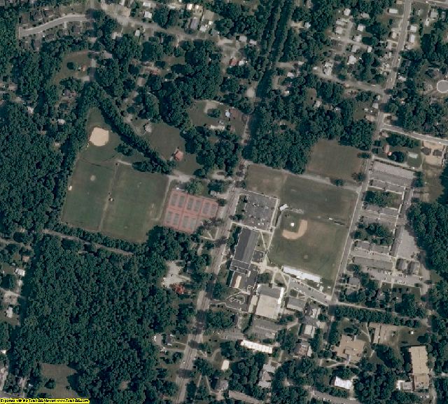 Hanover County, VA aerial photography detail