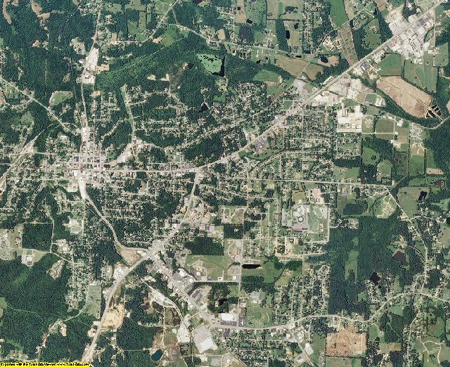 Henry County, Tennessee aerial photography
