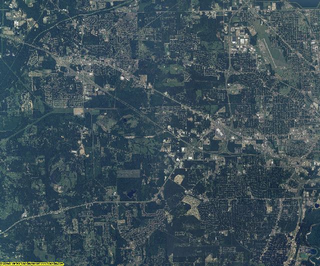 Hinds County, Mississippi aerial photography