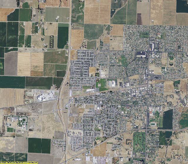 Kings County, California aerial photography