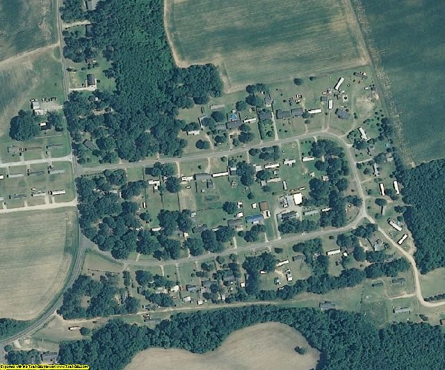 Lenoir County, NC aerial photography detail