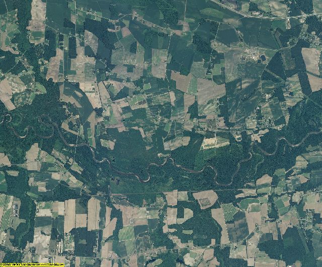 Lenoir County, North Carolina aerial photography