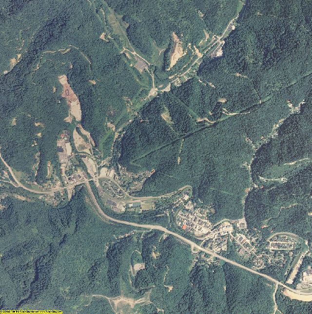 Letcher County, Kentucky aerial photography