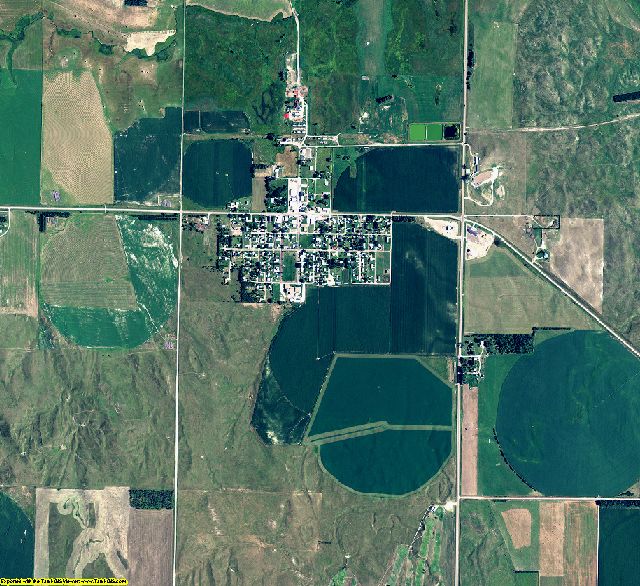 Logan County, Nebraska aerial photography