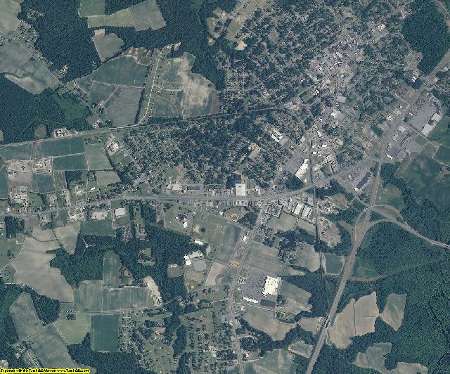 Martin County, North Carolina aerial photography