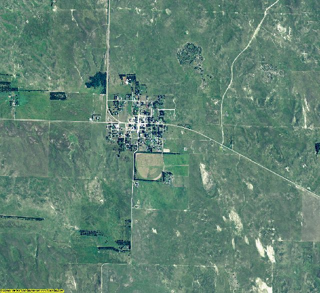 McPherson County, Nebraska aerial photography