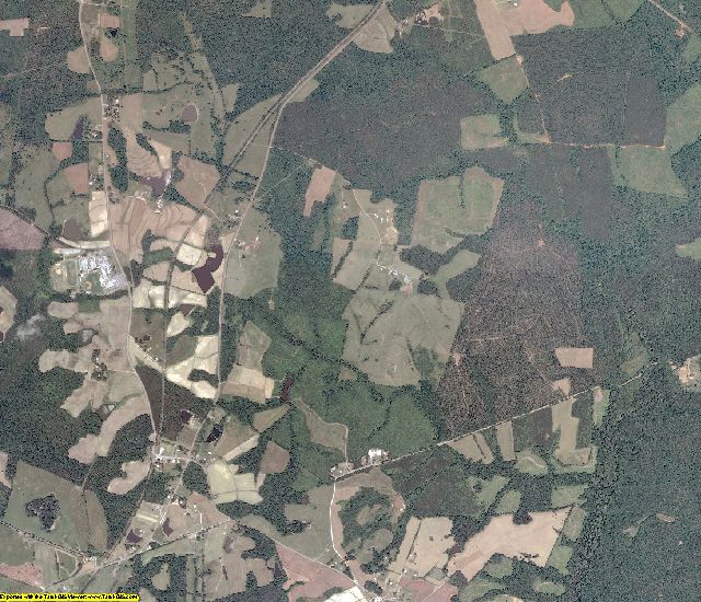 Mecklenburg County, Virginia aerial photography