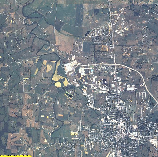 Mercer County, Kentucky aerial photography