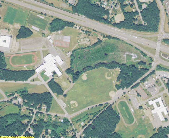 Middlesex County, MA aerial photography detail