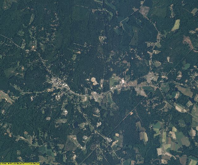 Moore County, North Carolina aerial photography