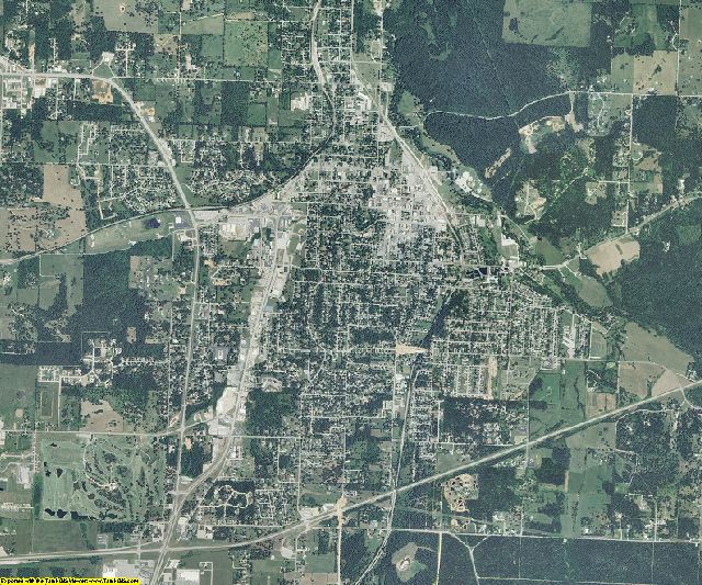 Newton County, Missouri aerial photography