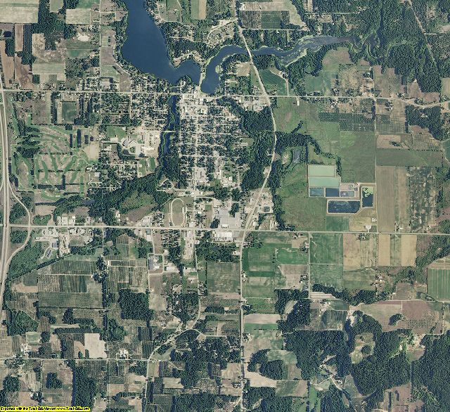 Oceana County, Michigan aerial photography