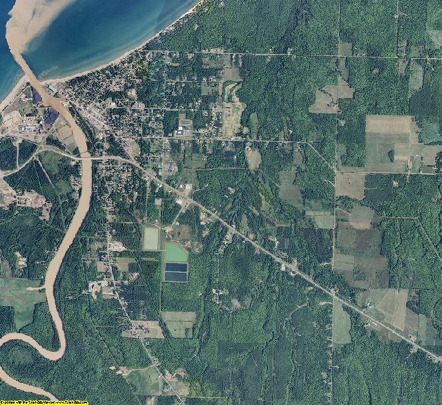 Ontonagon County, Michigan aerial photography