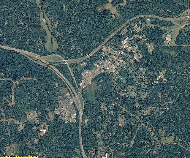 Polk County, North Carolina aerial photography