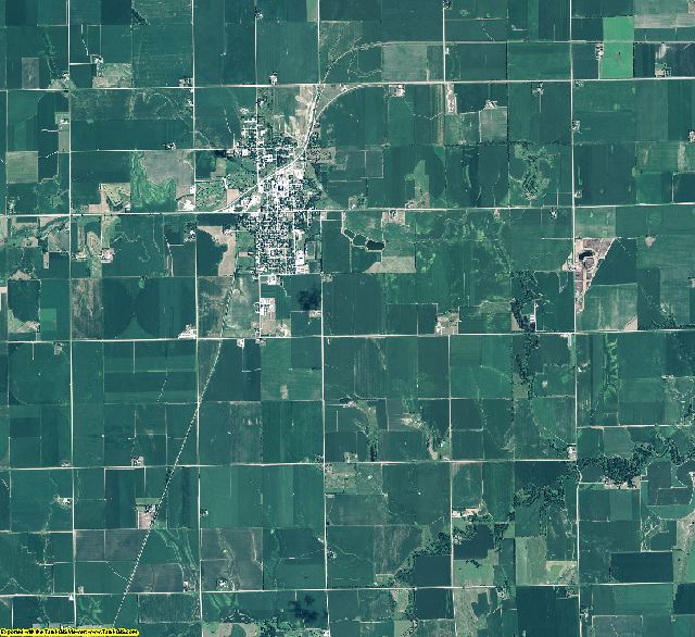 Polk County, Nebraska aerial photography
