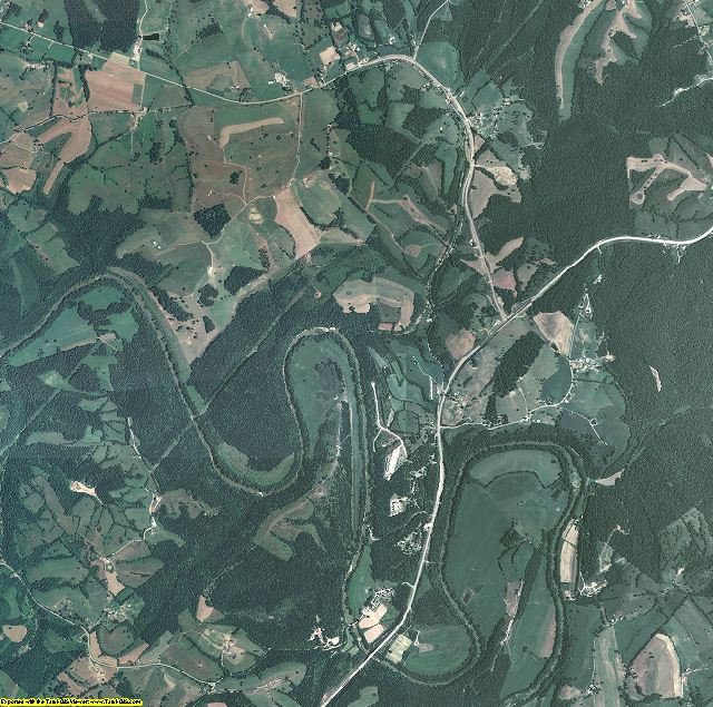 Robertson County, Kentucky aerial photography