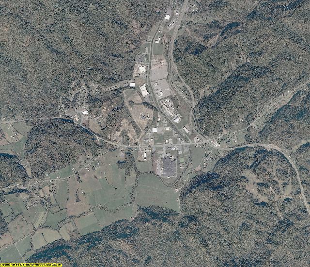 Scott County, Virginia aerial photography