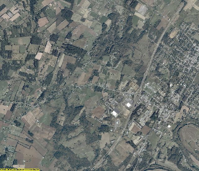 Shenandoah County, Virginia aerial photography
