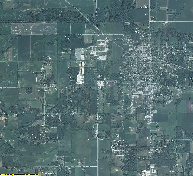 Starke County, Indiana aerial photography
