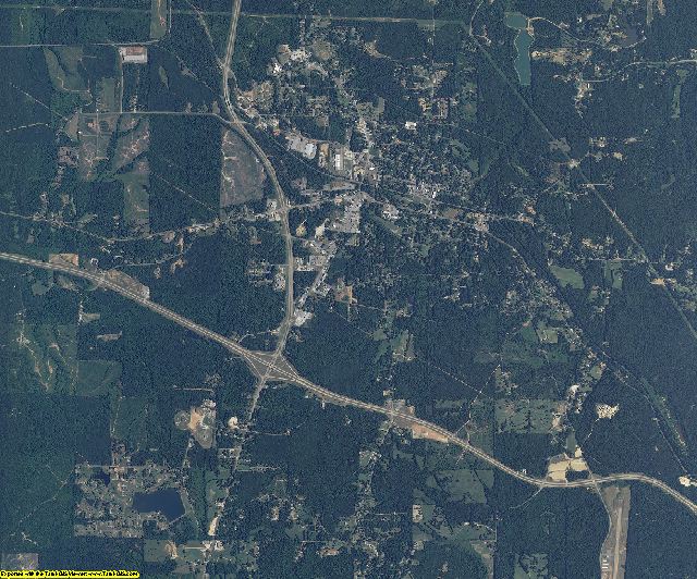 Tishomingo County, Mississippi aerial photography