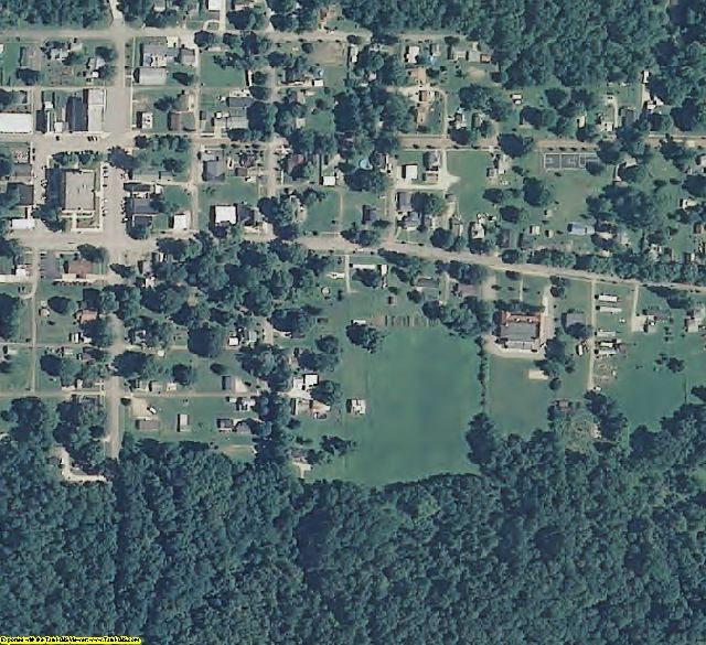 Vermillion County, IN aerial photography detail