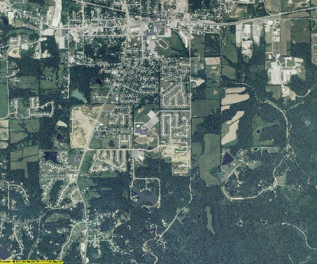 Warren County, Missouri aerial photography