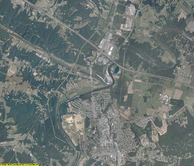 Warren County, Virginia aerial photography