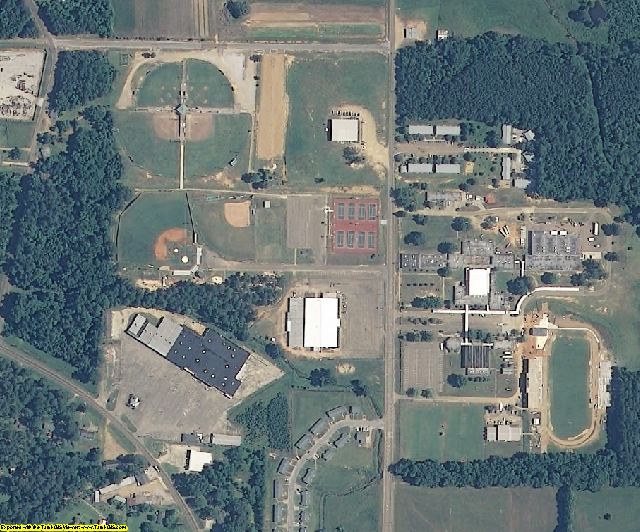 Winston County, MS aerial photography detail