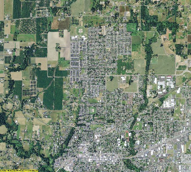 Yamhill County, Oregon aerial photography