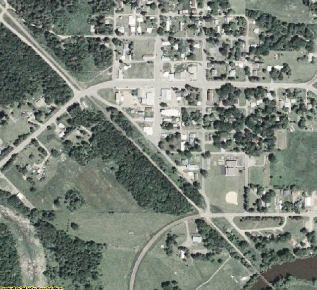 Aitkin County, MN aerial photography detail