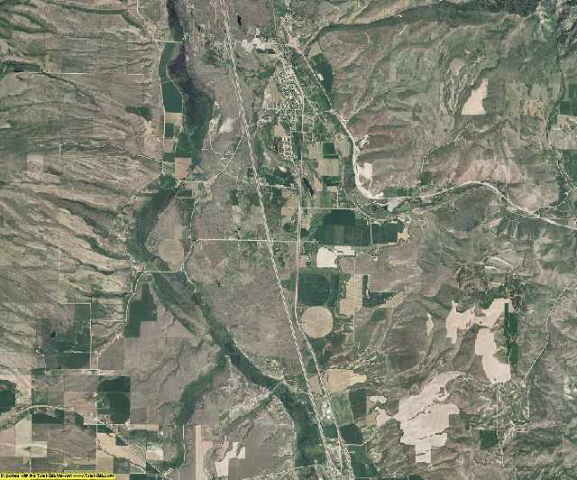 Bannock County, Idaho aerial photography