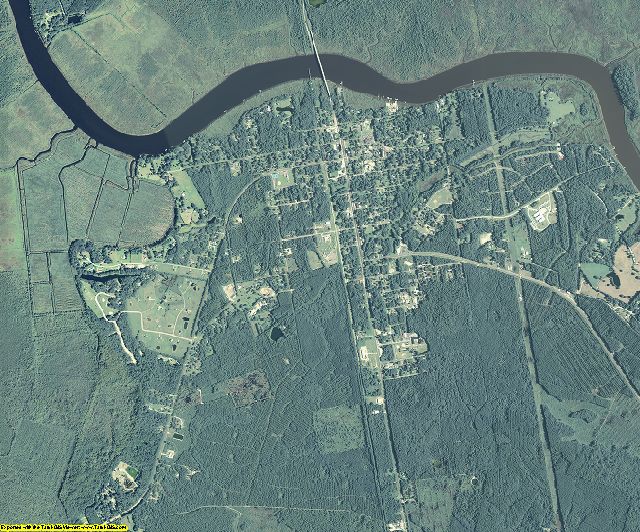 Camden County, Georgia aerial photography