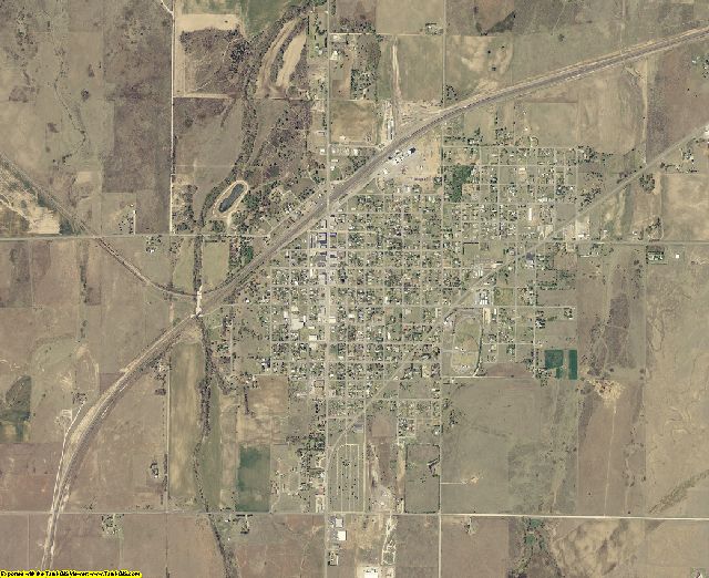 Ellis County, Oklahoma aerial photography