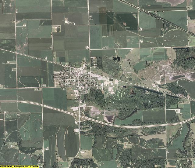 Henry County, Illinois aerial photography
