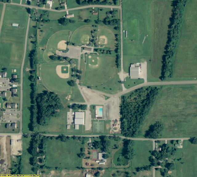 Jackson County, AR aerial photography detail