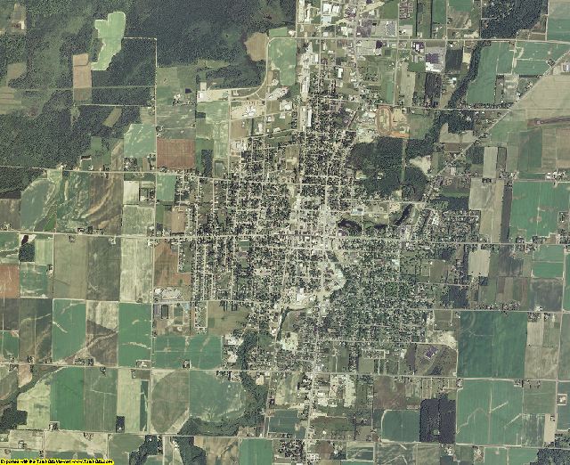 Langlade County, Wisconsin aerial photography