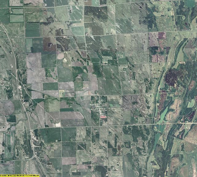 Marshall County, Minnesota aerial photography