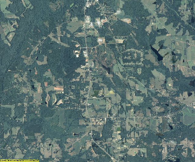 Pike County, Georgia aerial photography