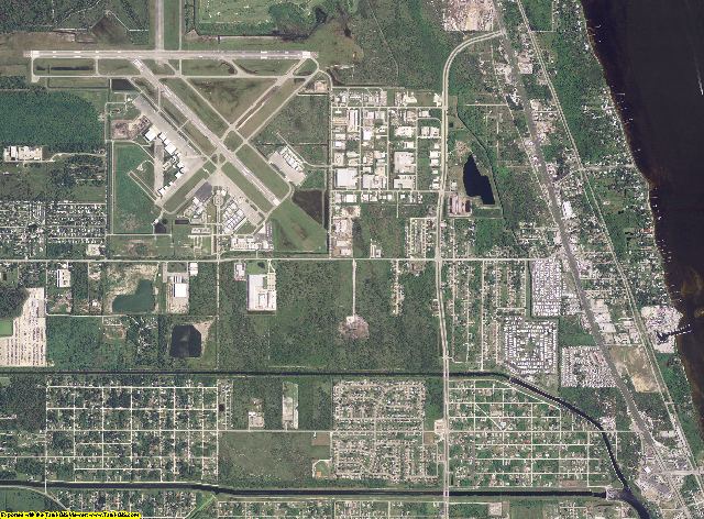 St. Lucie County, Florida aerial photography