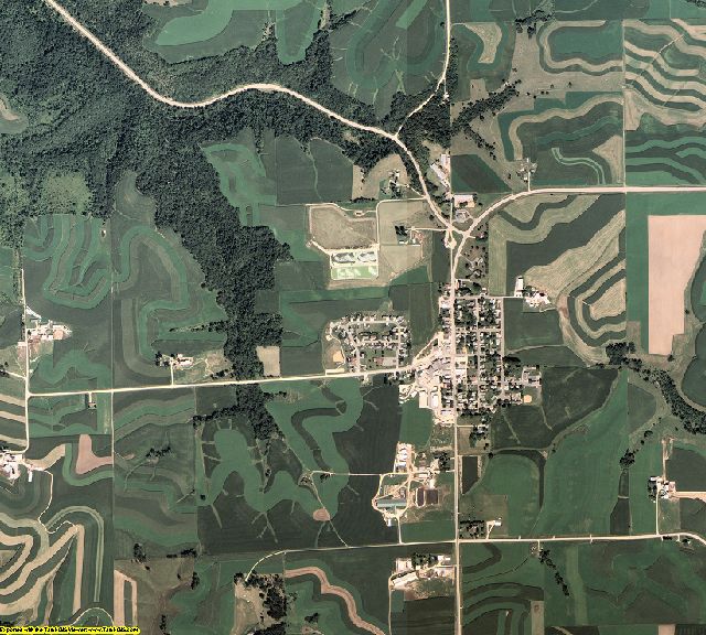 Winona County, Minnesota aerial photography