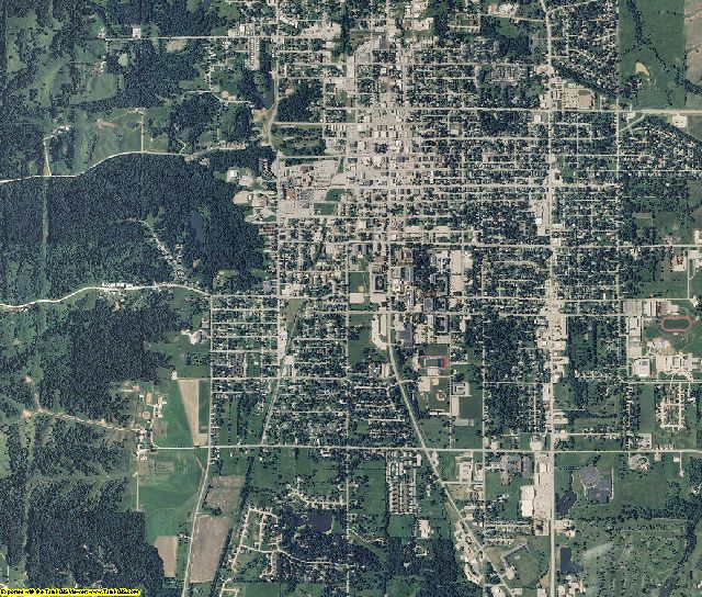 Adair County, Missouri aerial photography