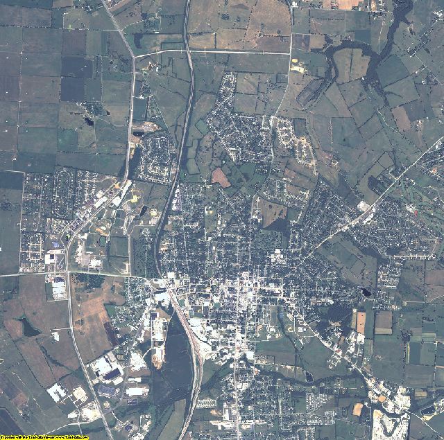 Boyle County, Kentucky aerial photography