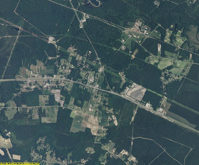 Columbus County, North Carolina aerial photography