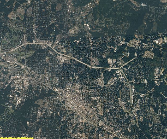 Durham County, North Carolina aerial photography