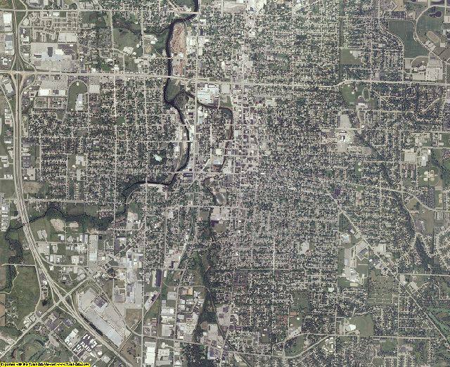 Fond du Lac County, Wisconsin aerial photography